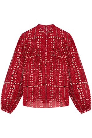 Bright red Salika blouse MARANT ÉTOILE | HT0022FAC1J19E70RD